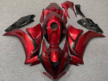 Acquista Carene Moto Honda CBR1000RR 2012-2016 - Rosso Nero Lucido Stile