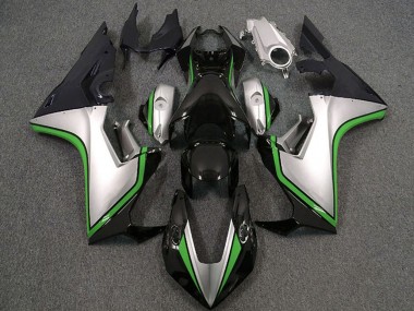 Acquista Carene Moto Honda CBR1000RR 2017-2023 - Argento Verde Nero Lucido