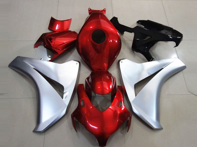Acquista Carene Moto Honda CBR1000RR 2008-2011 - Argento Rosso