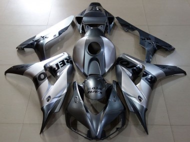 Acquista Carene Moto Honda CBR1000RR 2006-2007 - Argento Grigio Nero Repsol