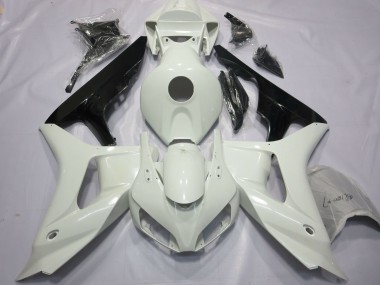 Acquista Carene Moto Honda CBR1000RR 2006-2007 - Bianco Nero Lucido