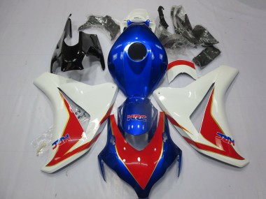 Acquista Carene Moto Honda CBR1000RR 2008-2011 - Bianco Blu Rosso HRC