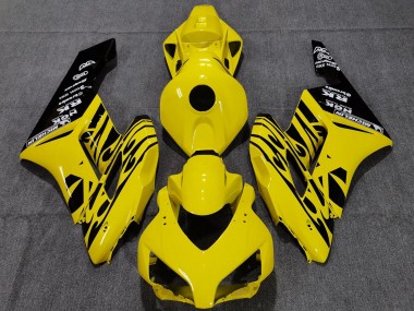 Acquista Carene Moto Honda CBR1000RR 2004-2005 - Giallo Nero Lucido Fiamma