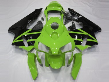 Acquista Kit Carena Moto Honda CBR600RR 2003-2004 - Verde Nero Lucido