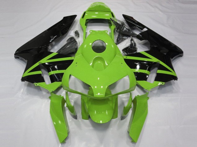 Acquista Kit Carena Moto Honda CBR600RR 2003-2004 - Verde Nero Lucido