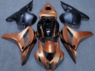 Acquista Carene Moto Honda CBR600RR 2009-2012 - Arancia Candita Nero Lucido