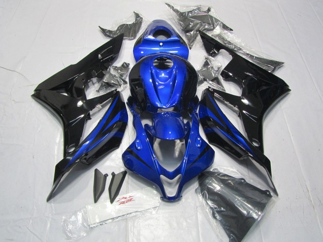 Acquista Kit Carena Moto Honda CBR600RR 2007-2008 - Blu Nero Lucido