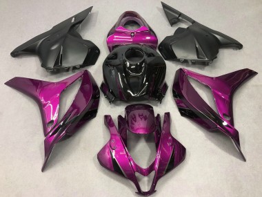 Acquista Carene Moto Honda CBR600RR 2009-2012 - Rosa Nero Lucido OEM Stile