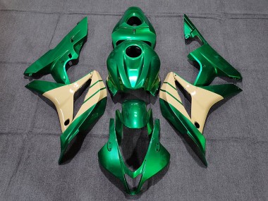 Acquista Carene Moto Honda CBR600RR 2007-2008 - Verde Smeraldo Tan