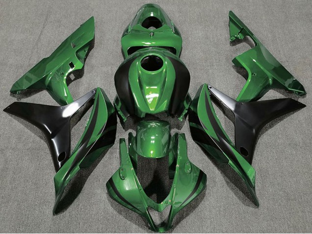 Acquista Carene Moto Honda CBR600RR 2007-2008 - Verde Nero Lucido OEM Stile