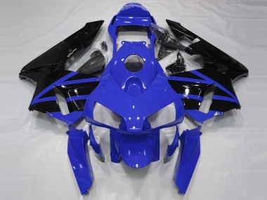 Acquista Carene Moto Honda CBR600RR 2003-2004 - Blu Nero Lucido Banda