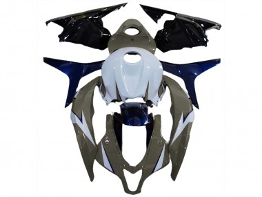 Acquista Carene Moto Honda CBR600RR 2009-2012 - Bianco Grigio Blu Nero Lucido