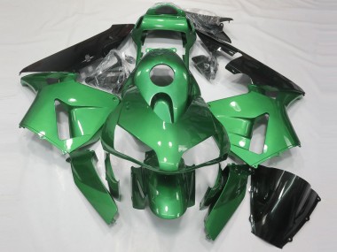 Acquista Carena Moto Honda CBR600RR 2003-2004 - Verde Nero Lucido