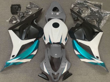 Acquista Carene Moto Honda CBR600RR 2009-2012 - Bianco Grigio Blu Nero Opaco
