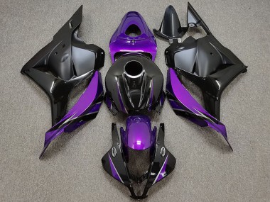 Acquista Carene Moto Honda CBR600RR 2009-2012 - Bianco Viola Blu Nero Opaco