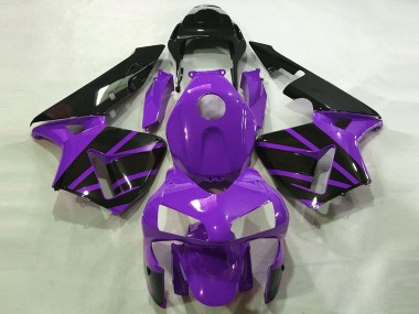 Acquista Carene Moto Honda CBR600RR 2003-2004 - Viola Nero Lucido OEM Stile