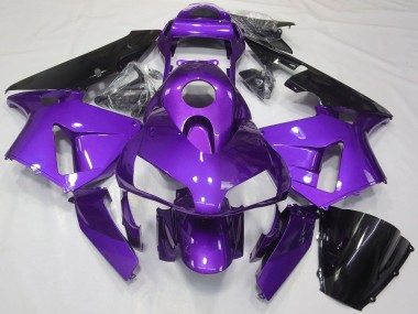 Acquista Carena Moto Honda CBR600RR 2003-2004 - Viola Nero Lucido