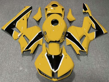 Acquista Carene Moto Honda CBR600RR 2013-2023 - Giallo Bianco Nero Lucido