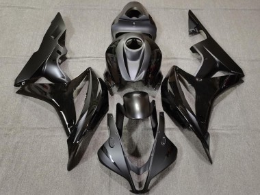 Acquista Carene Moto Honda CBR600RR 2007-2008 - Nero Lucido Nero Opaco