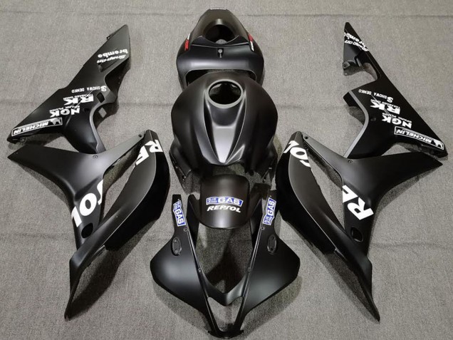 Acquista Carene Moto Honda CBR600RR 2007-2008 - Nero Opaco Bianco Repsol