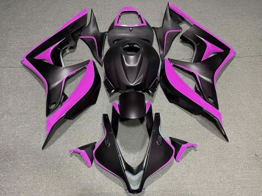 Acquista Carene Moto Honda CBR600RR 2007-2008 - Rosa Nero Opaco