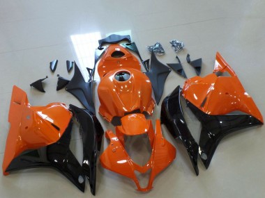 Acquista Carene Moto Honda CBR600RR 2009-2012 - Arancia Nero Lucido