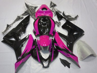 Acquista Carene Moto Honda CBR600RR 2007-2008 - Rosa Nero Lucido OEM Stile