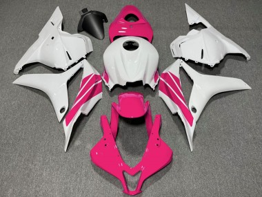 Acquista Carene Moto Honda CBR600RR 2009-2012 - Bianco Rosa Banda