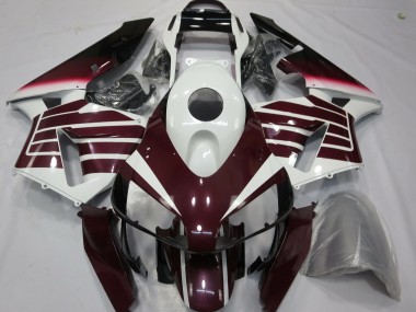 Acquista Carene Moto Honda CBR600RR 2003-2004 - Bianco Viola Scuro