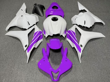 Acquista Carene Moto Honda CBR600RR 2009-2012 - Bianco Viola Banda