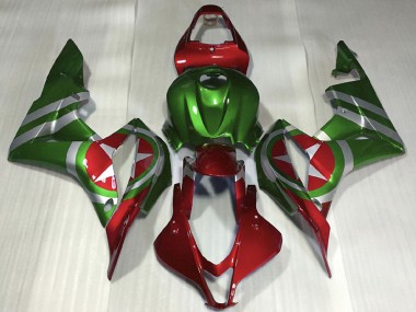 Acquista Carene Moto Honda CBR600RR 2007-2008 - Rosso Verde Captain America