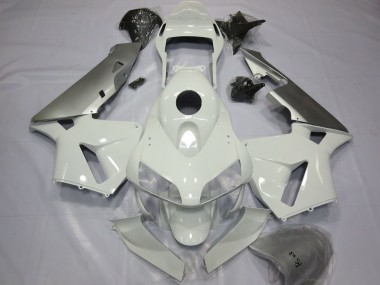Acquista Carene Moto Honda CBR600RR 2003-2004 - Argento Bianco