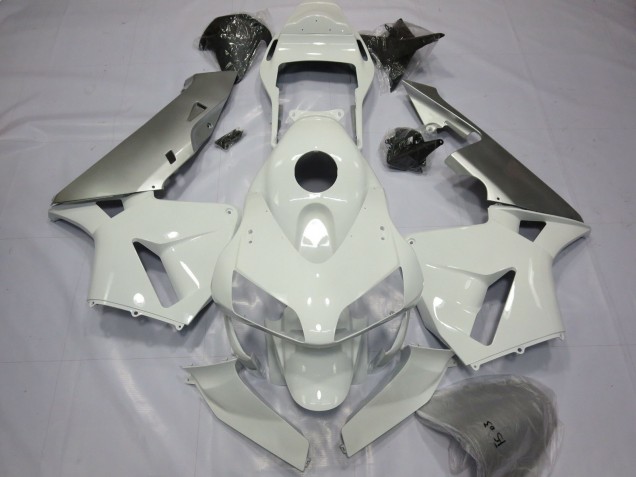 Acquista Carene Moto Honda CBR600RR 2003-2004 - Argento Bianco