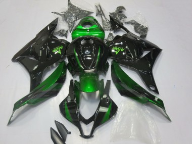 Acquista Carene Moto Honda CBR600RR 2009-2012 - Verde Nero Lucido