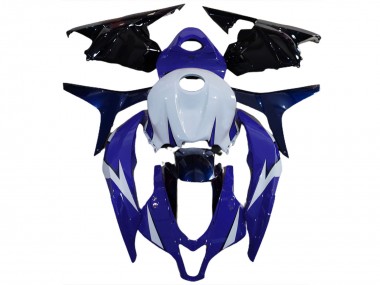 Acquista Carene Moto Honda CBR600RR 2009-2012 - Bianco Blu Nero Lucido