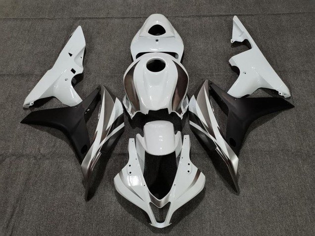 Acquista Carene Moto Honda CBR600RR 2007-2008 - Bianco Nero Opaco