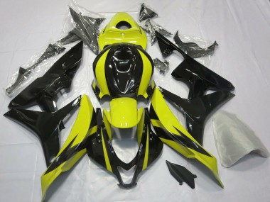 Acquista Carene Moto Honda CBR600RR 2007-2008 - Giallo Nero Lucido OEM Stile