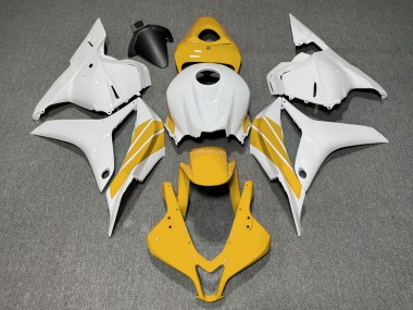 Acquista Carene Moto Honda CBR600RR 2009-2012 - Bianco Giallo Banda