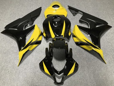 Acquista Carene Moto Honda CBR600RR 2007-2008 - Giallo Nero Lucido Nero Opaco