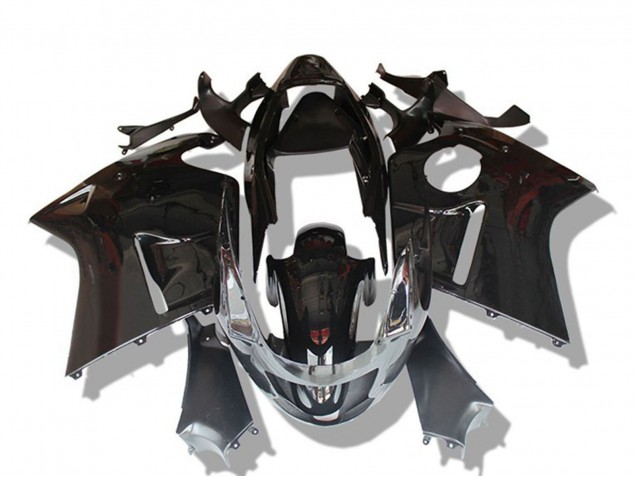 Acquista Carene Moto Honda CBR1100XX Blackbird 1996-2007 - Nero Lucido Grigio