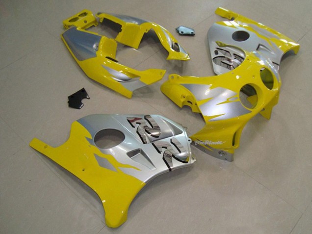 Acquista Carene Moto Honda CBR250RR 1990-1998 - Argento Giallo