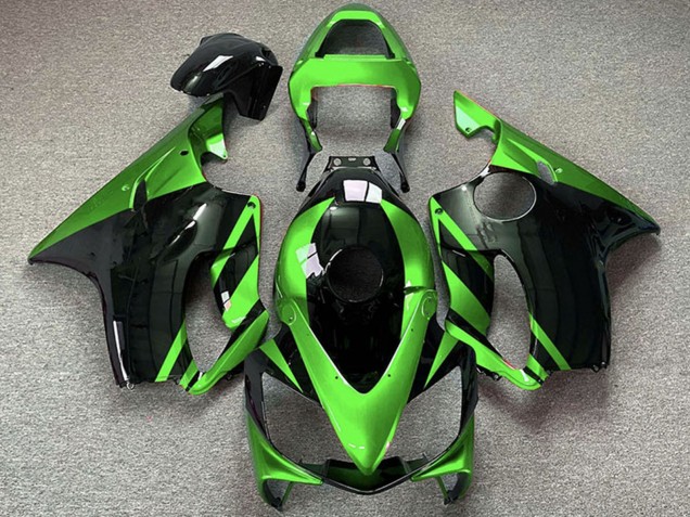 Acquista Carene Moto Honda CBR600 F4i 2001-2003 - Verde Nero Lucido