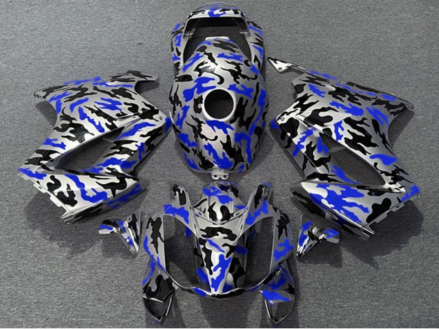 Acquista Carene Moto Honda VFR 800 2002-2013 - Blu Camouflage