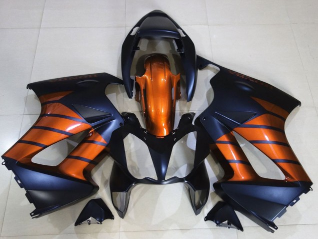 Acquista Carene Moto Honda VFR 800 2002-2013 - Arancia Blu Opaco Nero Opaco