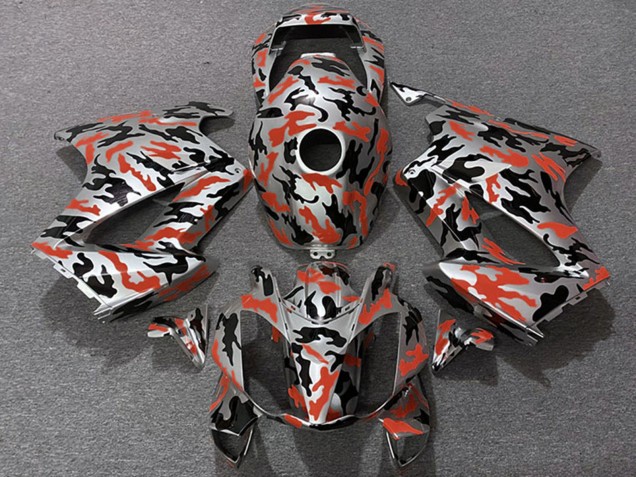 Acquista Carene Moto Honda VFR 800 2002-2013 - Rosso Camouflage