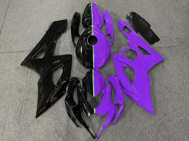 Acquista Carene Moto Suzuki GSXR 1000 2005-2006 - Nero Lucido Viola