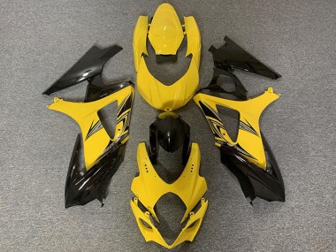 Acquista Carene Moto Suzuki GSXR 1000 2007-2008 - Giallo Nero Lucido