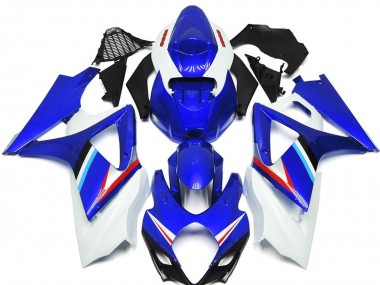 Acquista Carene Moto Suzuki GSXR 1000 2007-2008 - Blu Bianco Rosso Nero