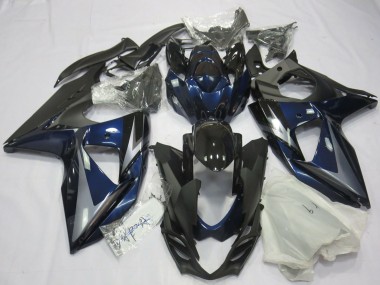 Acquista Carene Moto Suzuki GSXR 1000 2009-2016 - Blu Argento Nero