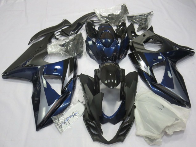 Acquista Carene Moto Suzuki GSXR 1000 2009-2016 - Blu Argento Nero